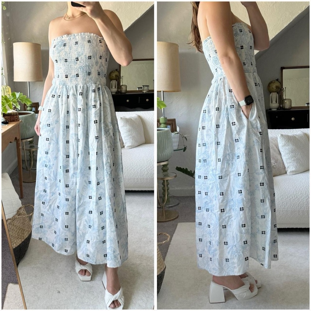 Just Me Embroidered Dress